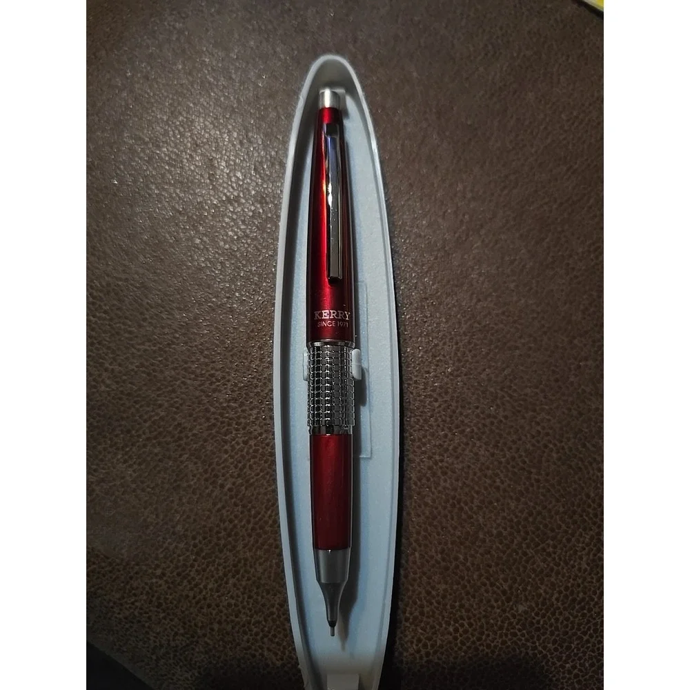 P1035B Pentel Sharp Kerry Mechanical Pencil, 0.5mm, Red, Pack of 1 New In Holder